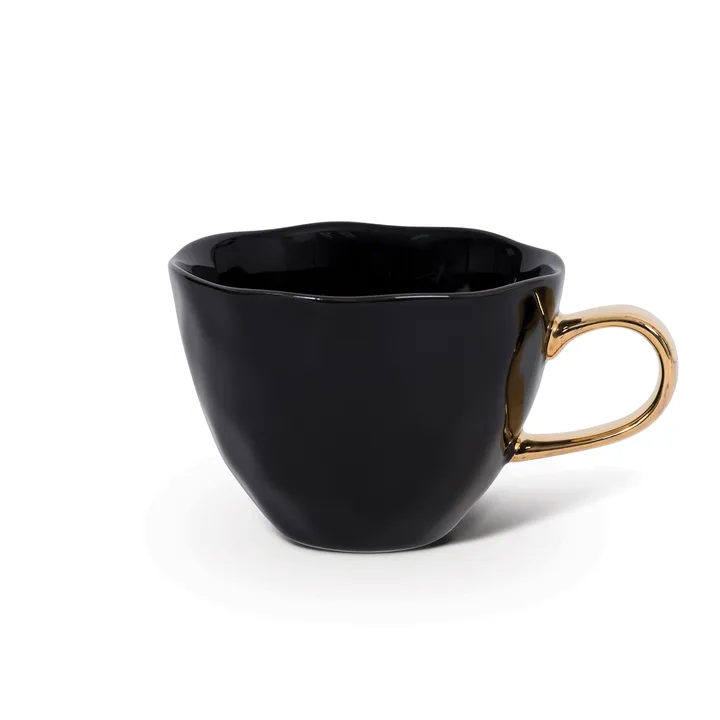 Good Morning Cappuccino kubek 300 ml - Black (czarny) - URBAN NATURE CULTURE