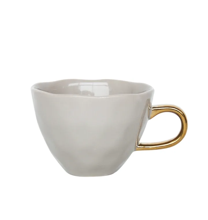 Good Morning Cappuccino kubek 300 ml - Gray morn (jasnoszary) - URBAN NATURE CULTURE