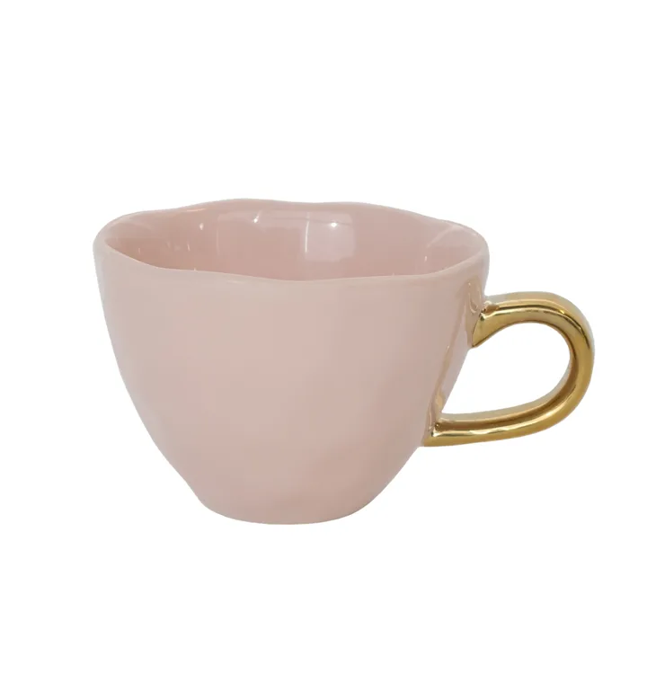 Good Morning Cappuccino kubek 300 ml - Old pink (różowy) - URBAN NATURE CULTURE