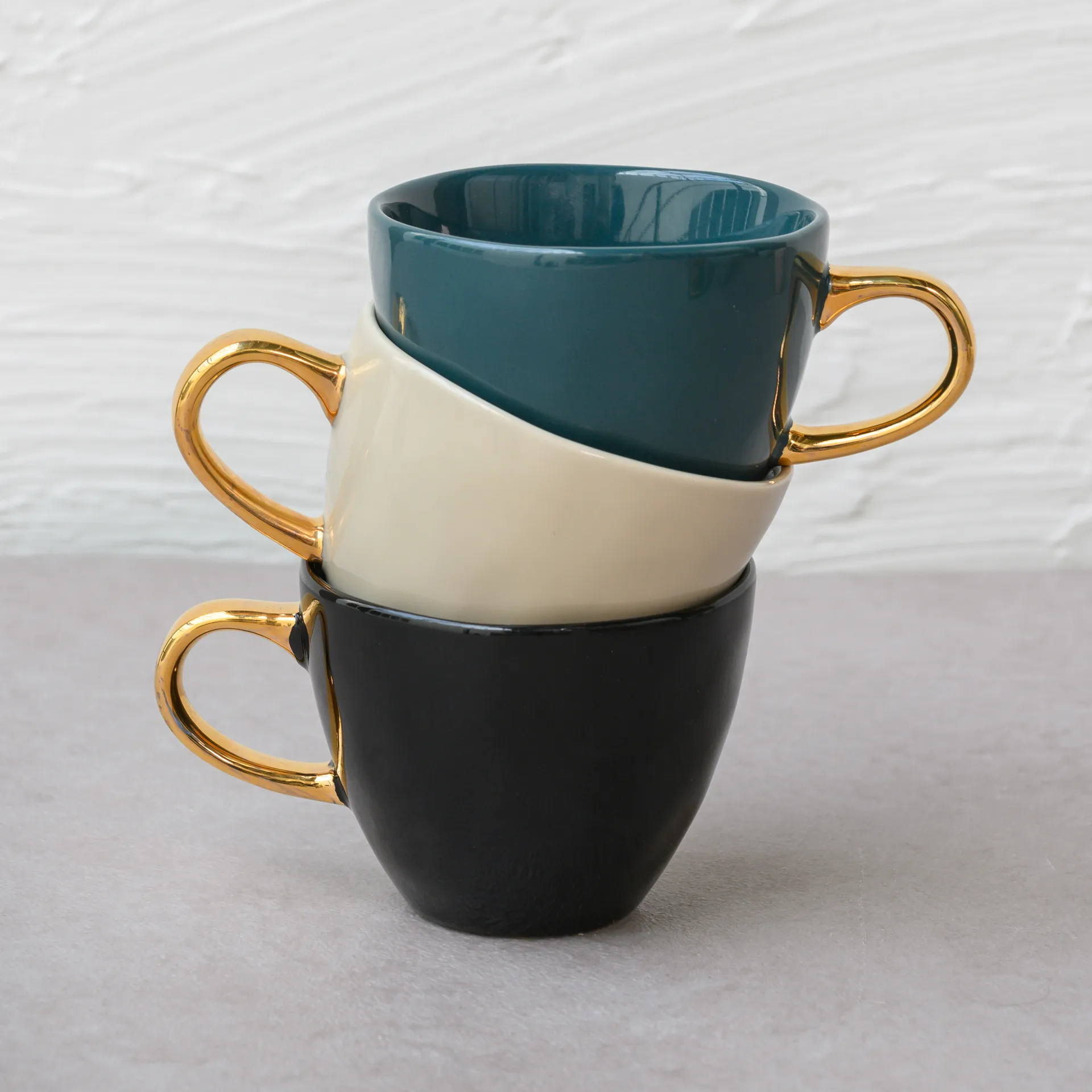 Good Morning Coffee filiżanka mini 175 ml, Blue green URBAN NATURE CULTURE