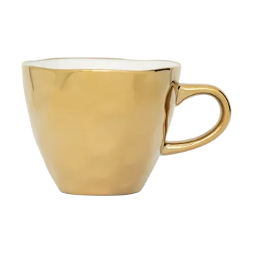 Good Morning Coffee filiżanka mini 175 ml - Gold - URBAN NATURE CULTURE