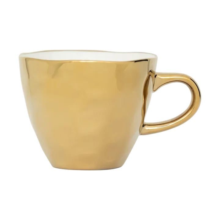 Good Morning Coffee filiżanka mini 175 ml - Gold - URBAN NATURE CULTURE