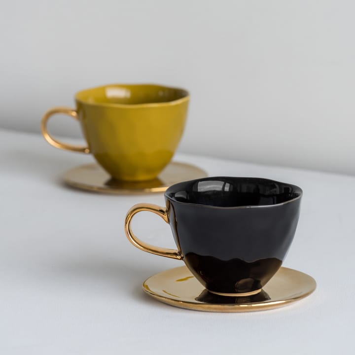Kubek Good Morning Cappuccino 30 cl, Amber green (busztynowa zieleń) URBAN NATURE CULTURE