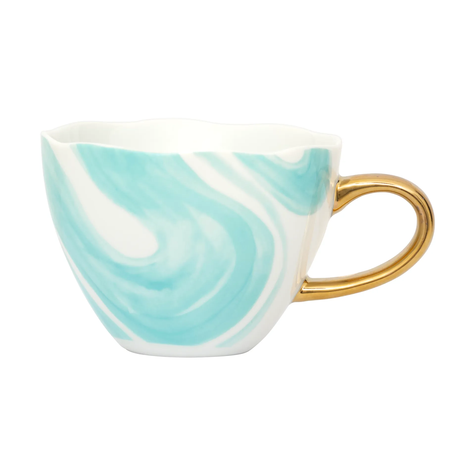 Kubek Good Morning Cappuccino 30 cl, Valuri emerald green URBAN NATURE CULTURE