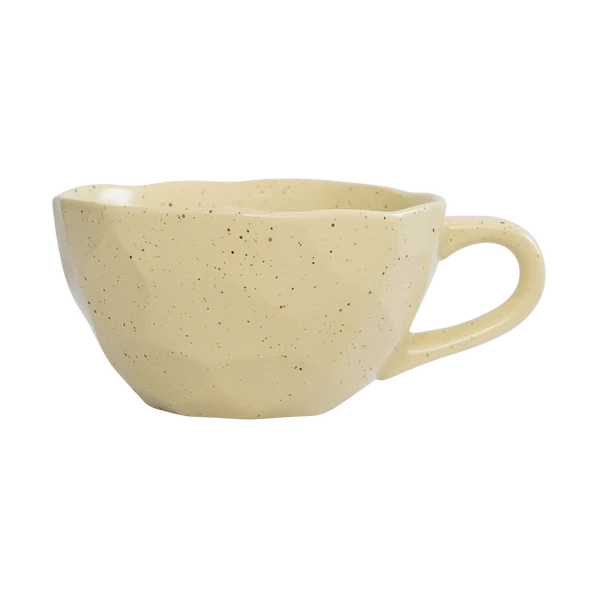 URBAN NATURE CULTURE Kubek Ukiyo 40 cl Parsnip | Skandynawski Design | Filiżanki do kawy | Żółty