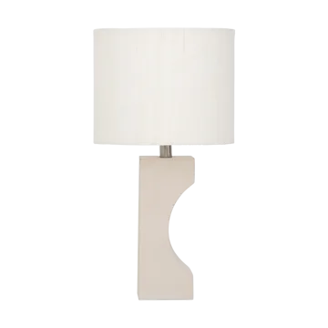 Lampa stołowa Fiocco 50 cm - Sand - URBAN NATURE CULTURE