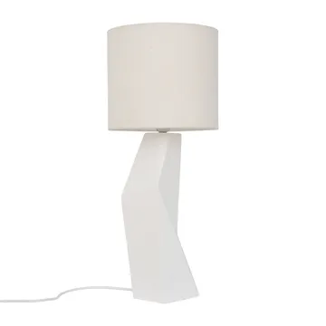Lampa stołowa Miyuki Ø27x63 cm - Biały - URBAN NATURE CULTURE
