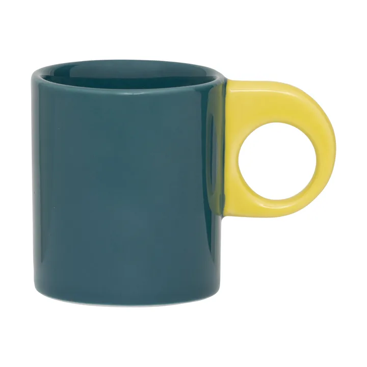 Nissa filiżanka do espresso - Zielona czapla - URBAN NATURE CULTURE