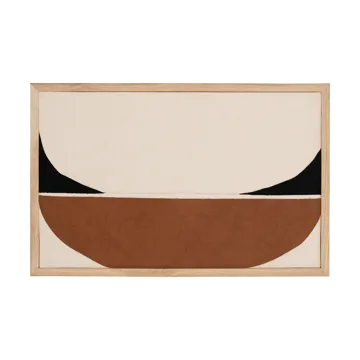 Obraz Ocaso A 45x70 cm - White-brown - URBAN NATURE CULTURE