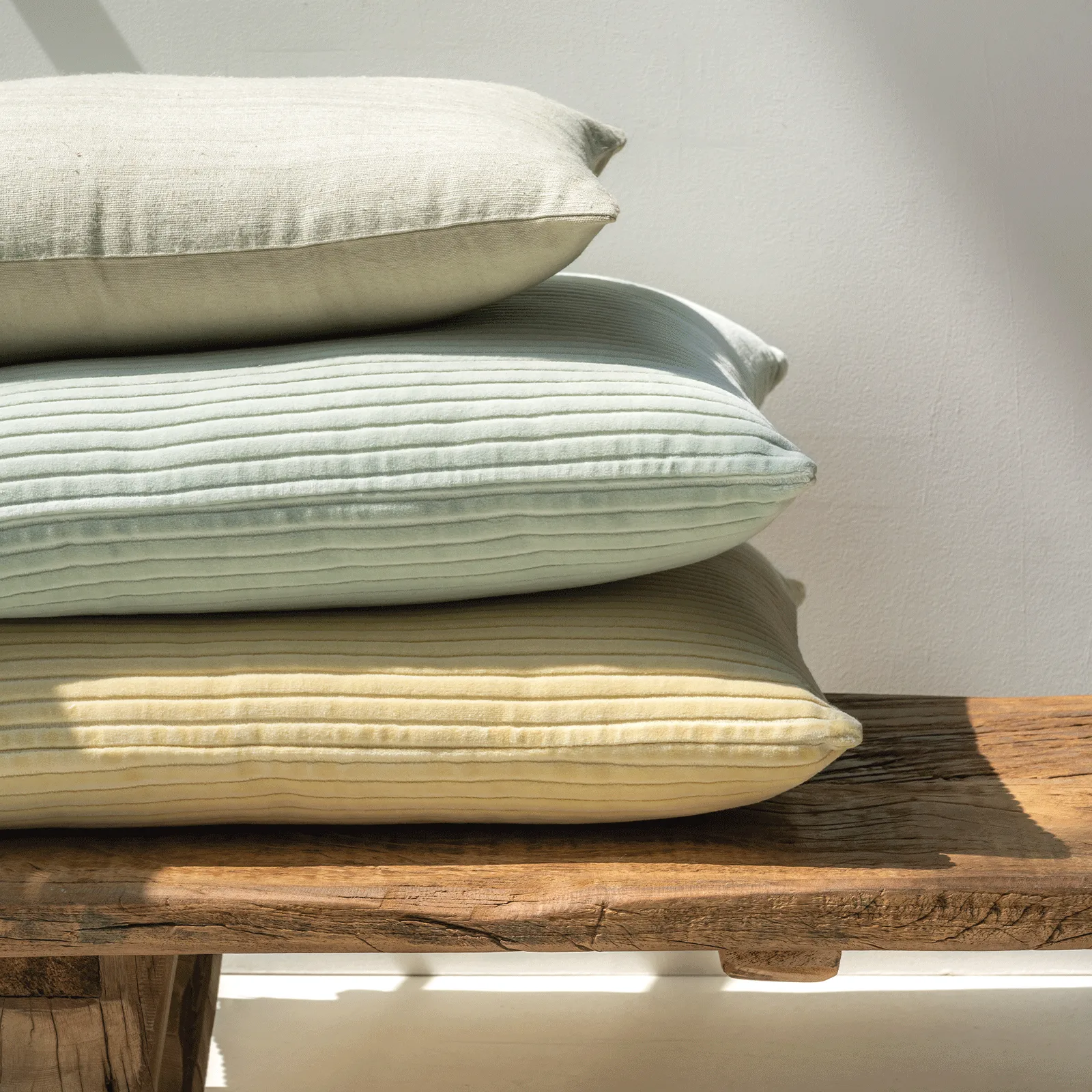 Poduszka Heavy Ribcord 50x50 cm, Sea mist URBAN NATURE CULTURE