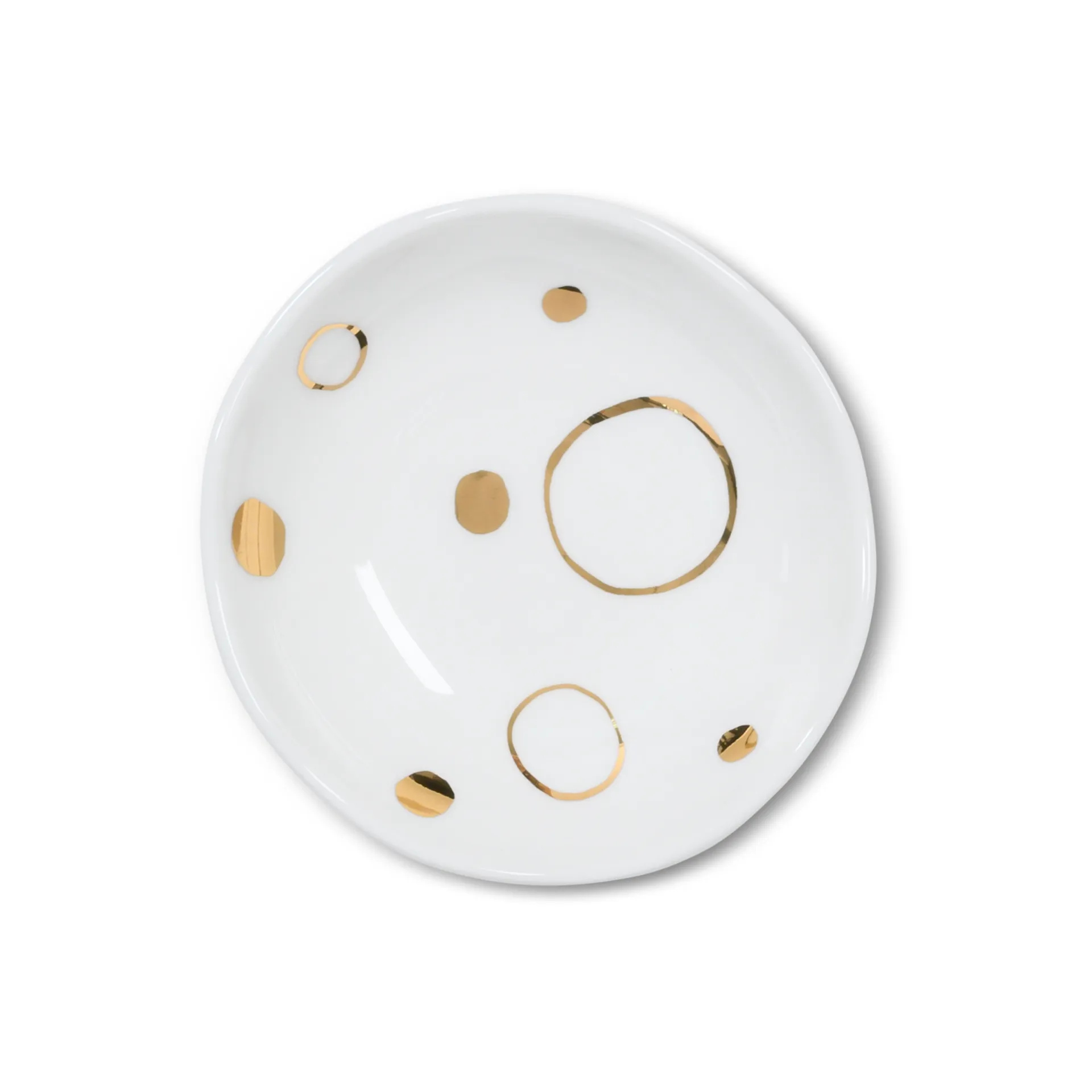 Półmisek Good Morning 10x10,5 cm złoto, Circle Gold URBAN NATURE CULTURE