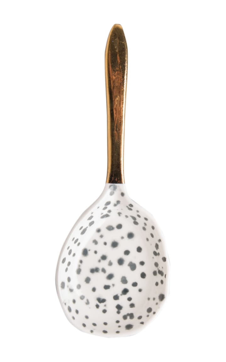 Półmisek Spoon kuba 16 cm, Czarny-biały-złoty URBAN NATURE CULTURE