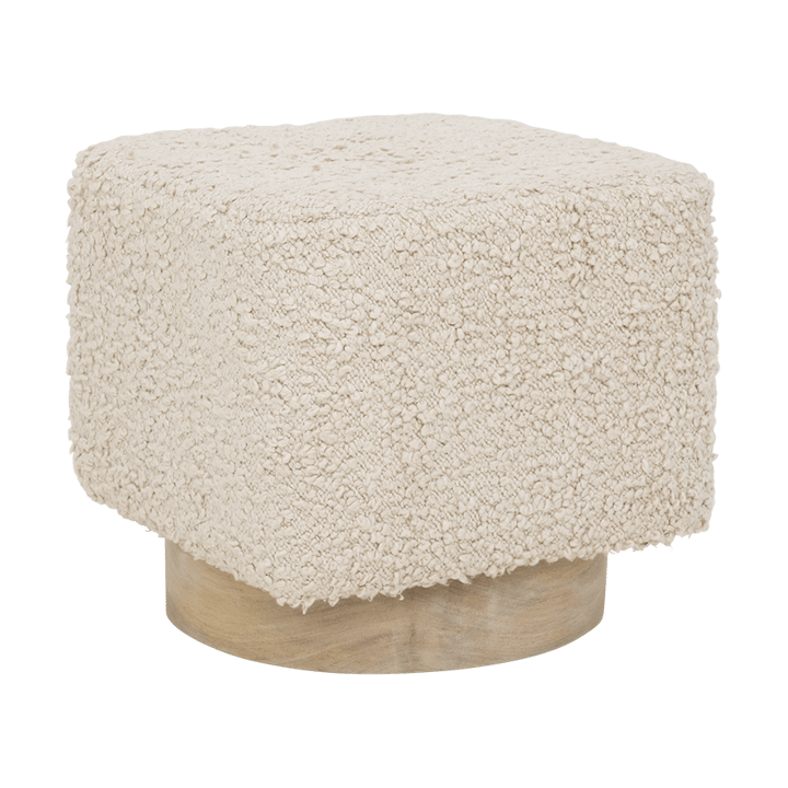 Pufa do siedzenia Kaura 38 cm, Off white URBAN NATURE CULTURE