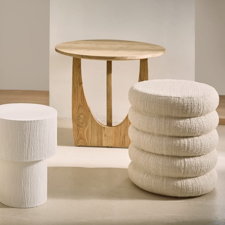Stolik boczny Alezio Ø28,7 cm, Off white URBAN NATURE CULTURE