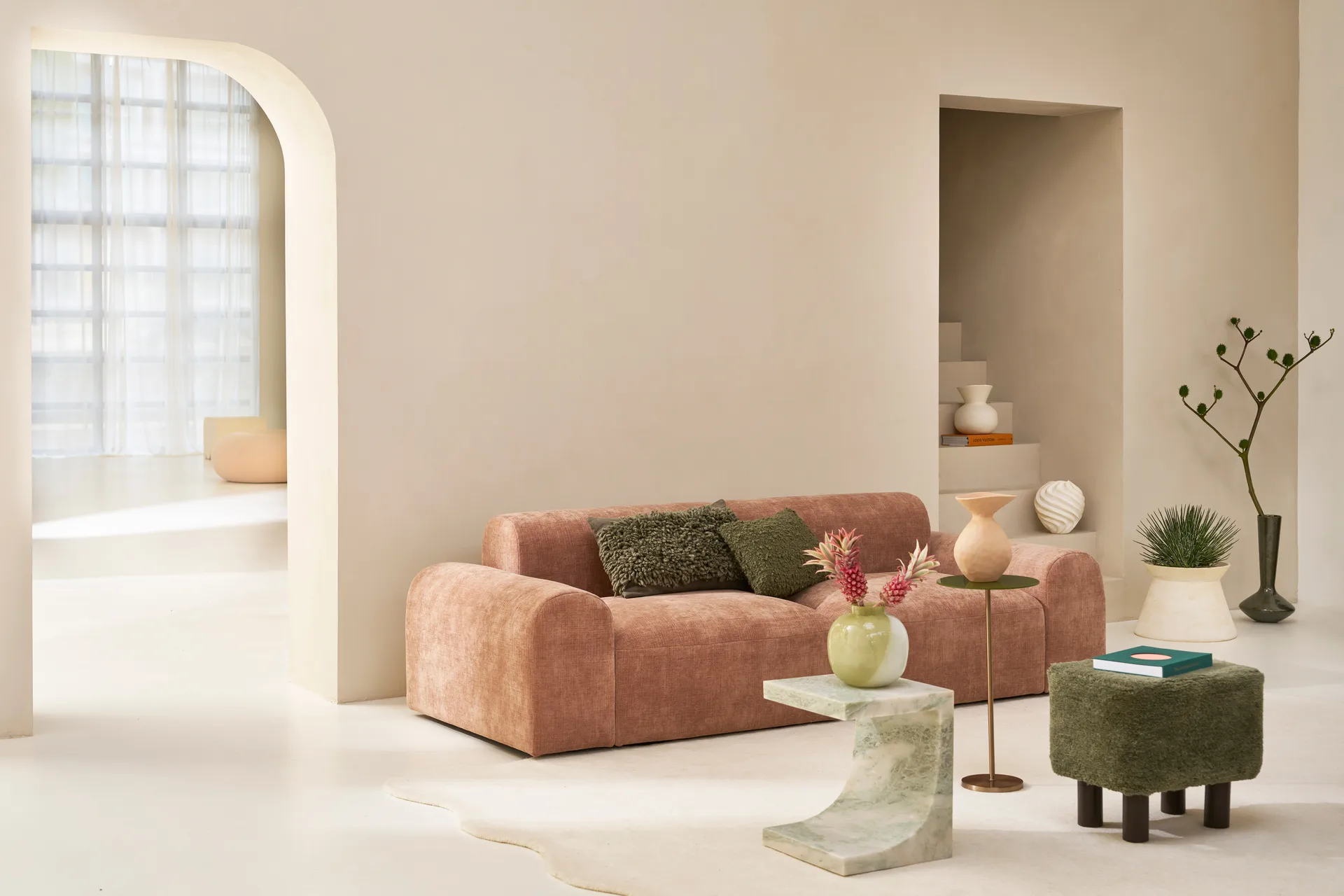 Stolik Nolan 62 cm, Green URBAN NATURE CULTURE