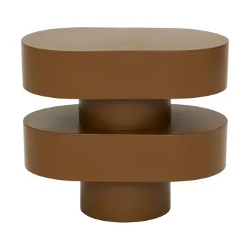 Stolik Ovaali 34 cm - Golden brown - URBAN NATURE CULTURE