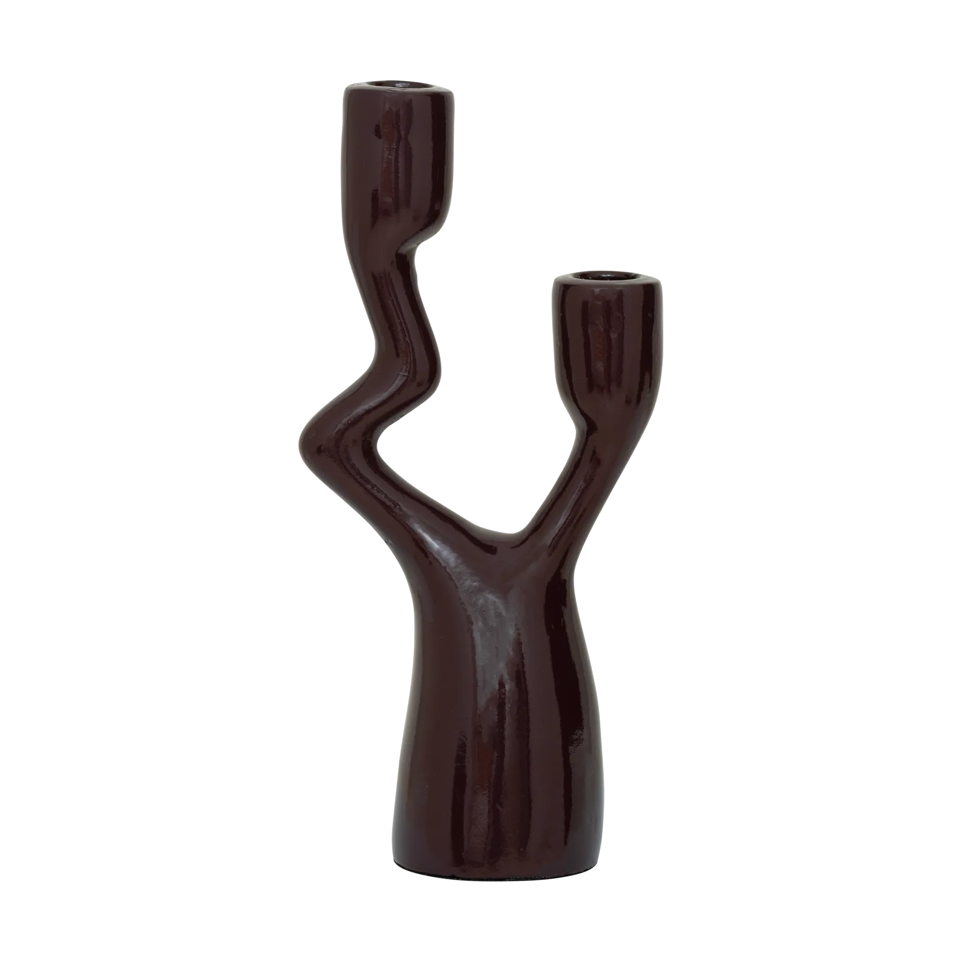 Świecznik Adora, Brown URBAN NATURE CULTURE