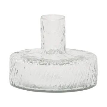 Świecznik Solvi B 12 cm - jasny - URBAN NATURE CULTURE