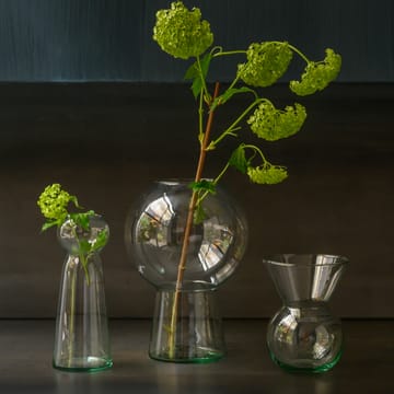 UNC wazon z przetworzonego szkła L 24,9 cm - Przezroczysty - URBAN NATURE CULTURE