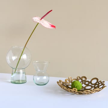 UNC wazon z przetworzonego szkła L 24,9 cm - Przezroczysty - URBAN NATURE CULTURE