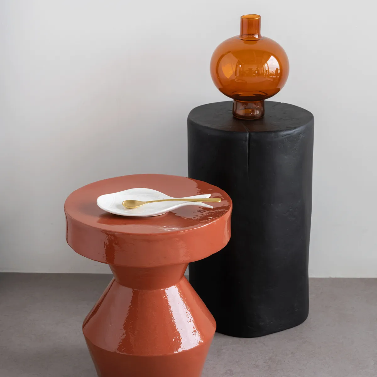 Wazon okrągły 20 cm, Złoty dąb URBAN NATURE CULTURE