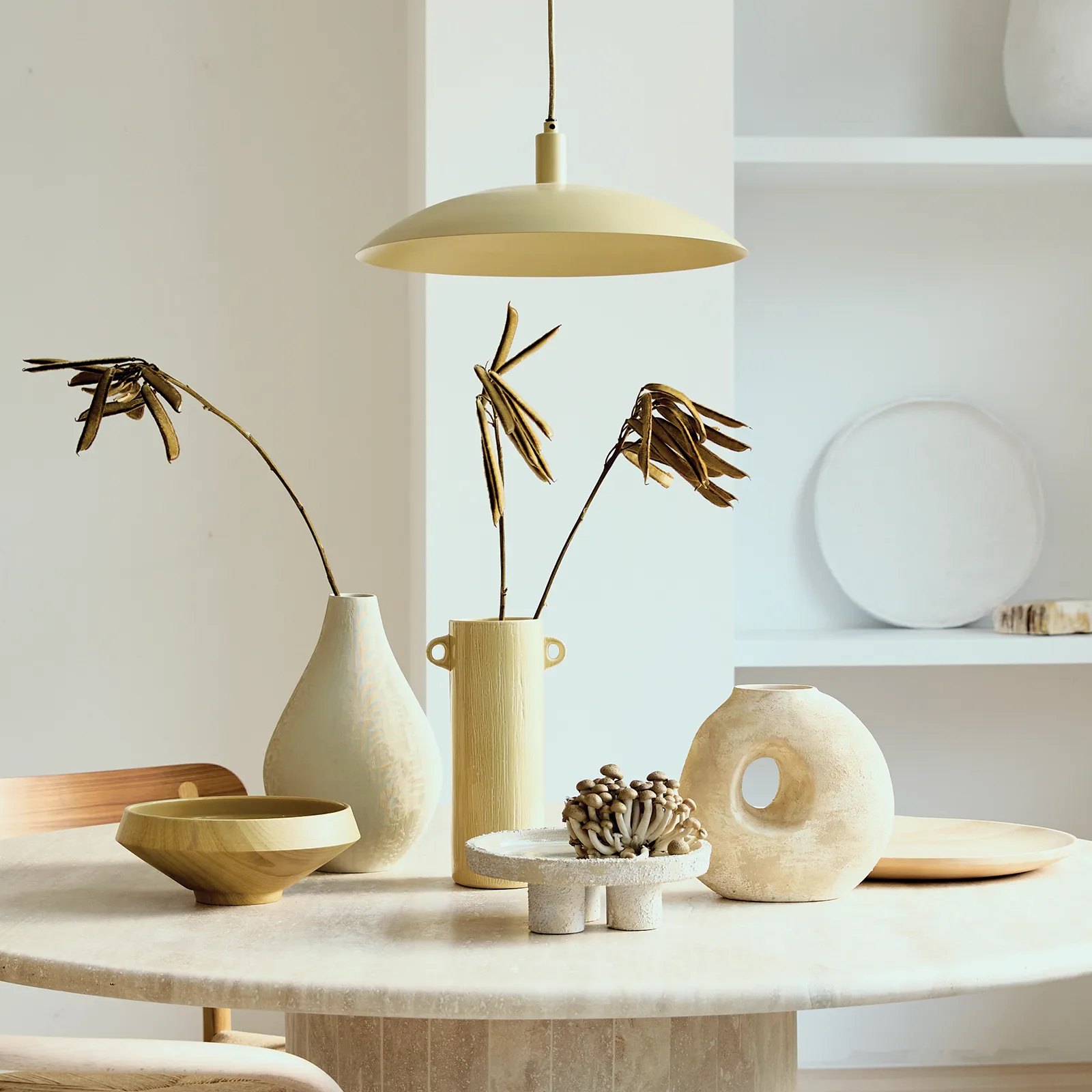 Wazon Spada 21,5 cm, Sand URBAN NATURE CULTURE