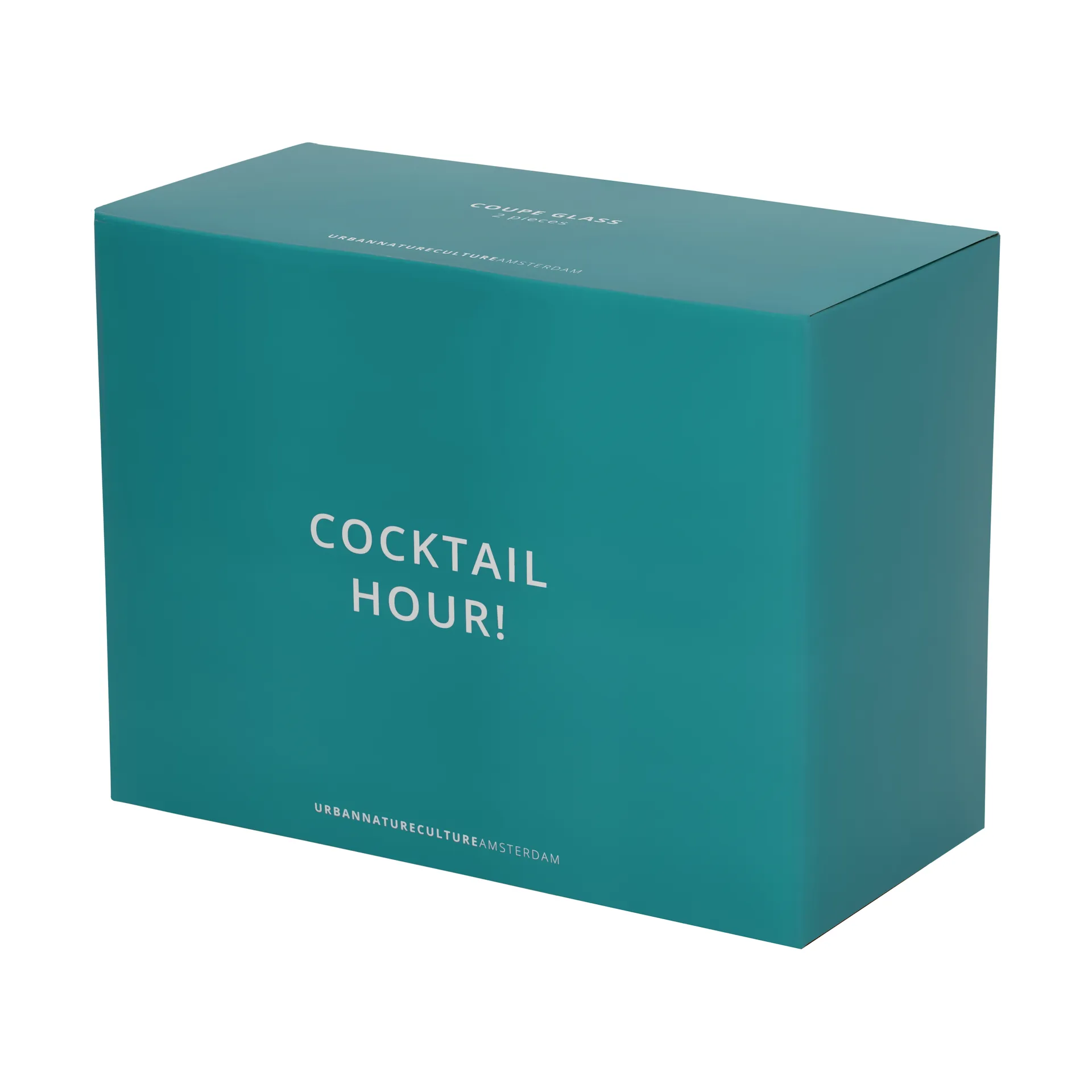 Zestaw upominkowy Urban Nature Culture - kieliszki Coupe 2 szt, Pink URBAN NATURE CULTURE