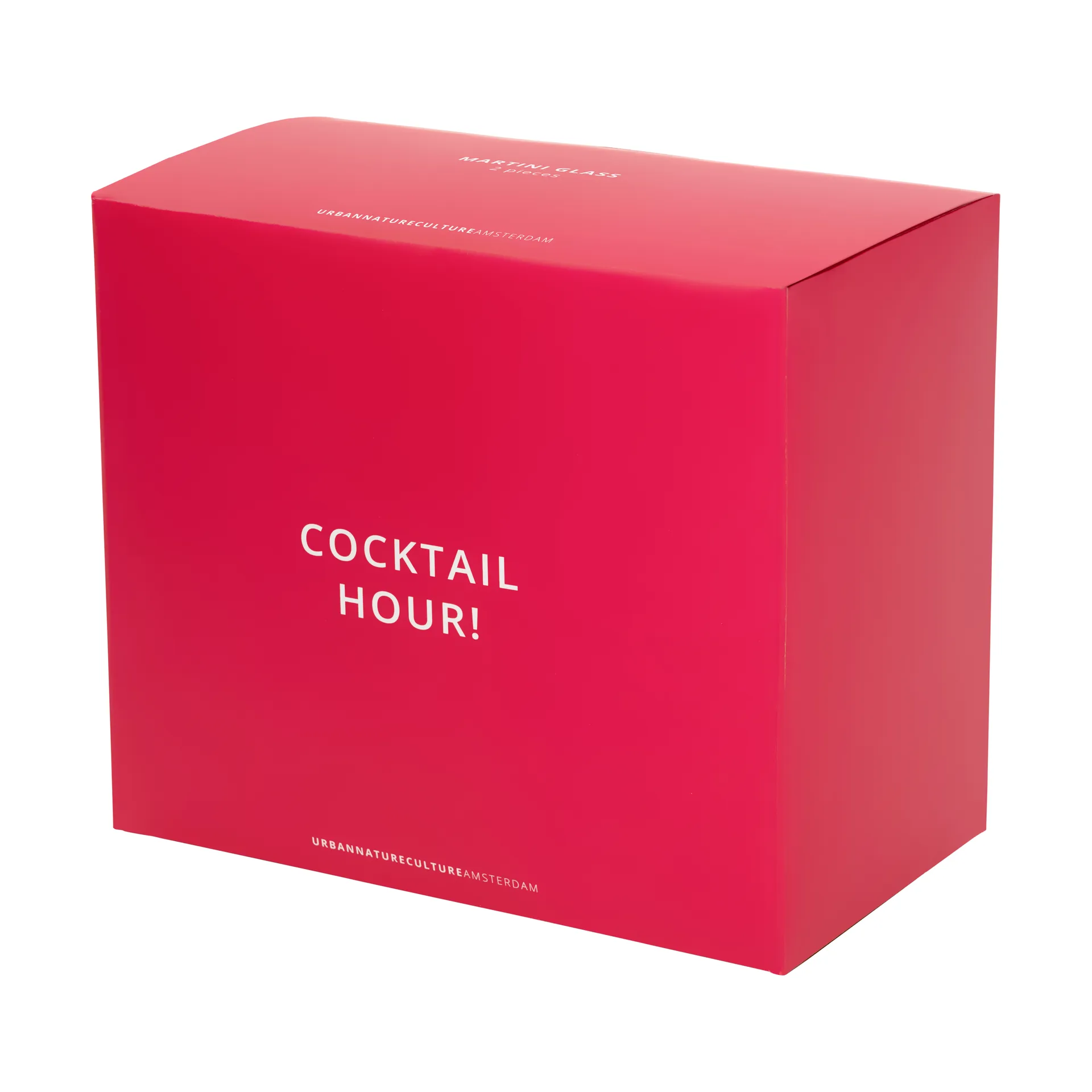 Zestaw upominkowy Urban Nature Culture - kieliszki do martini 2 szt, Green URBAN NATURE CULTURE