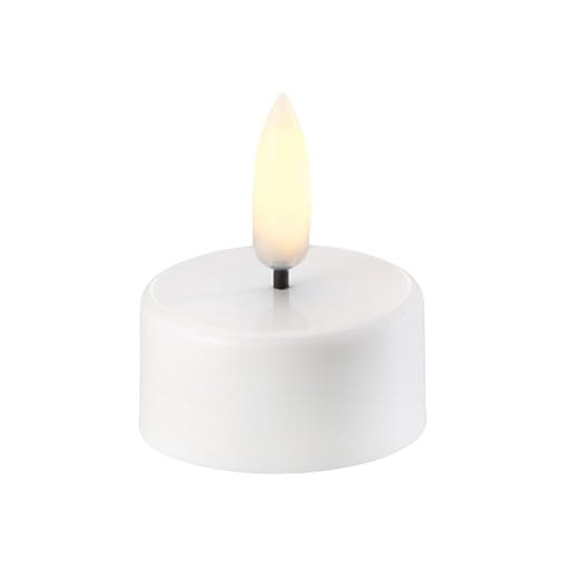 Świeczka cieplna LED Uyuni biała - Ø3,8 cm - Uyuni Lighting