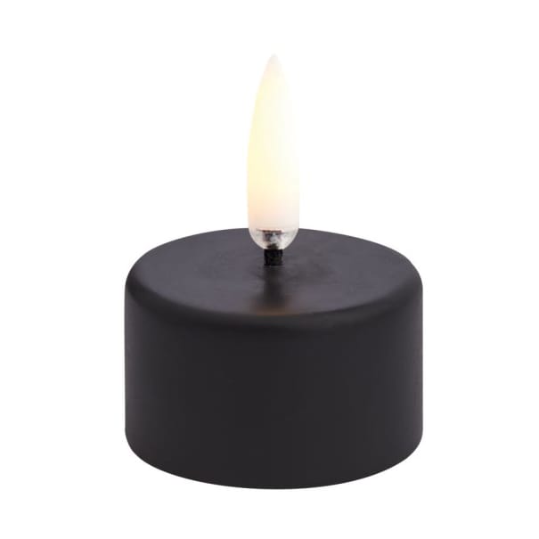 Uyuni LED Świeca Tealight Czarna - Ø4x2,5 cm - Uyuni Lighting