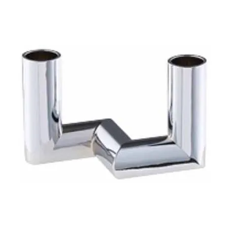 Uyuni Matrix mini świecznik 2 ramiona, Chrom Uyuni Lighting