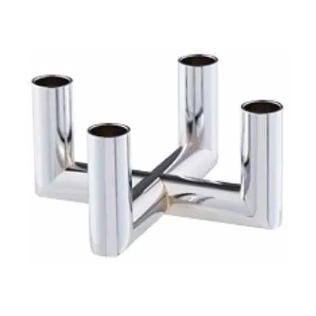 Uyuni Matrix mini świecznik 4 ramiona, Chrom Uyuni Lighting