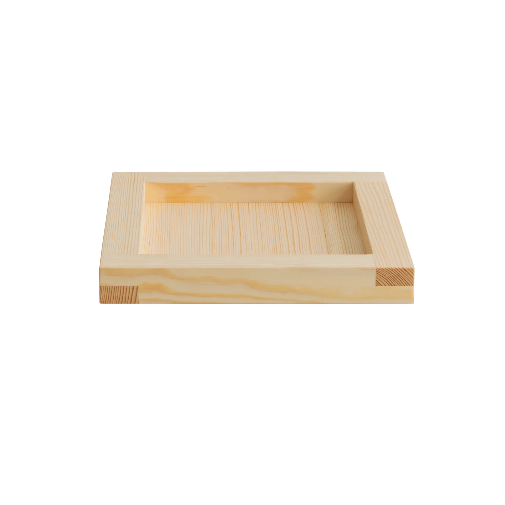 009 Tray taca, Sosnowe olejowoskowane, 33x33x6 cm Vaarnii