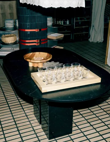 009 Tray taca - Sosnowe olejowoskowane, 54x33x6 cm - Vaarnii