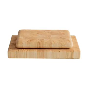 019 Syy Chopping Board deska do krojenia - Sosnowe olejowany parafiną, medium 26x35x5 cm - Vaarnii