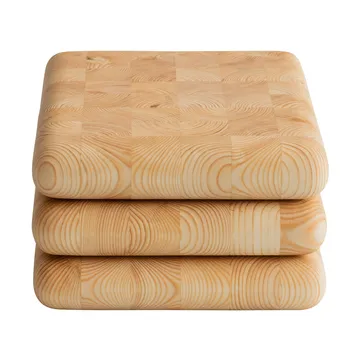 019 Syy Chopping Board deska do krojenia - Sosnowe olejowany parafiną, medium 26x35x5 cm - Vaarnii