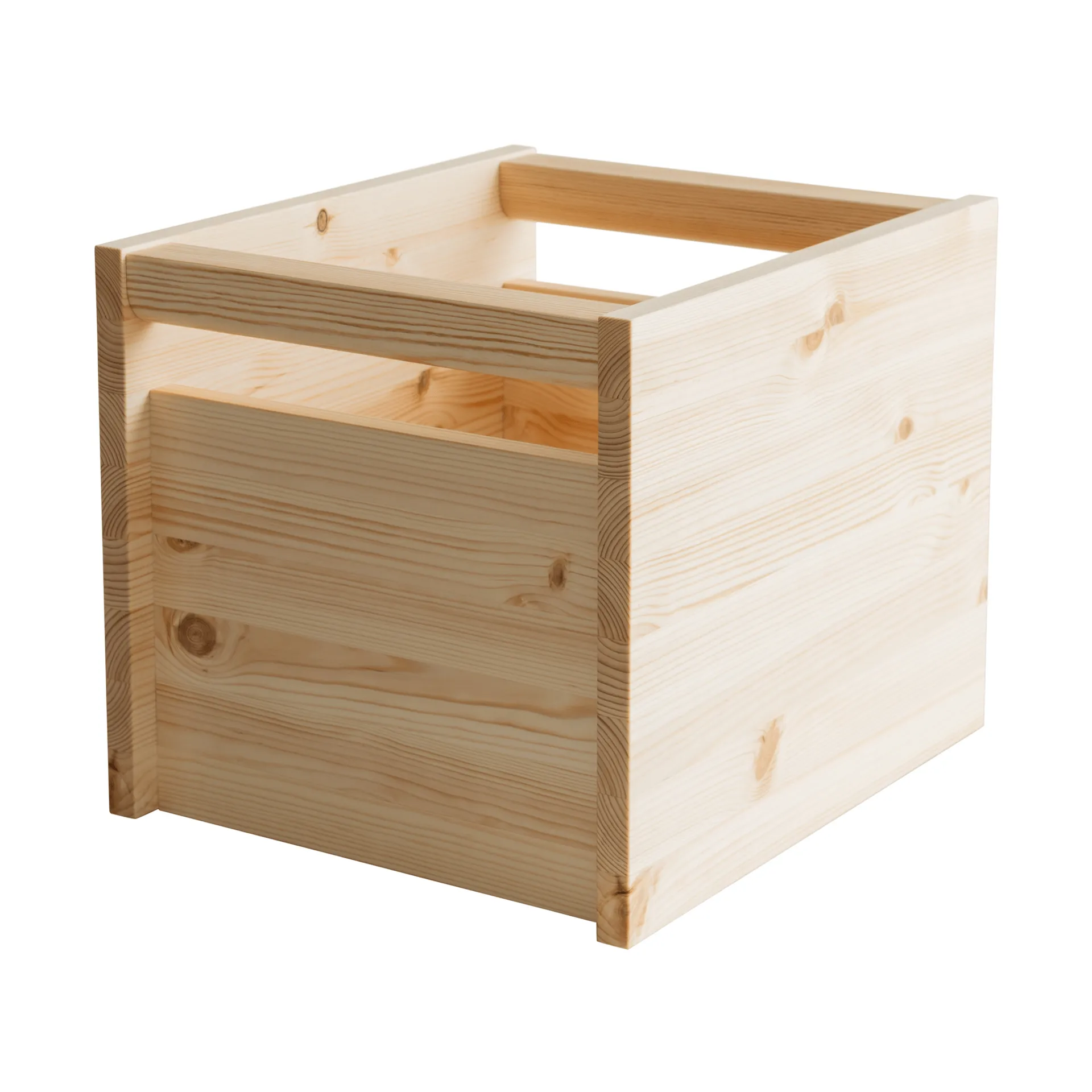 020 Koppa Crate skrzynka do przechowywania, Olejowana sosna, large 38x43x36 cm Vaarnii