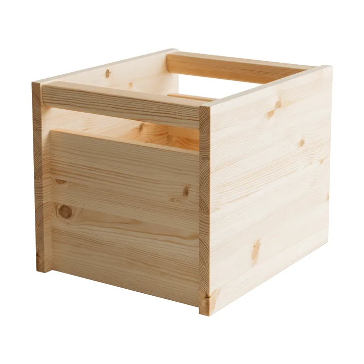 020 Koppa Crate skrzynka do przechowywania - Olejowana sosna, large 38x43x36 cm - Vaarnii