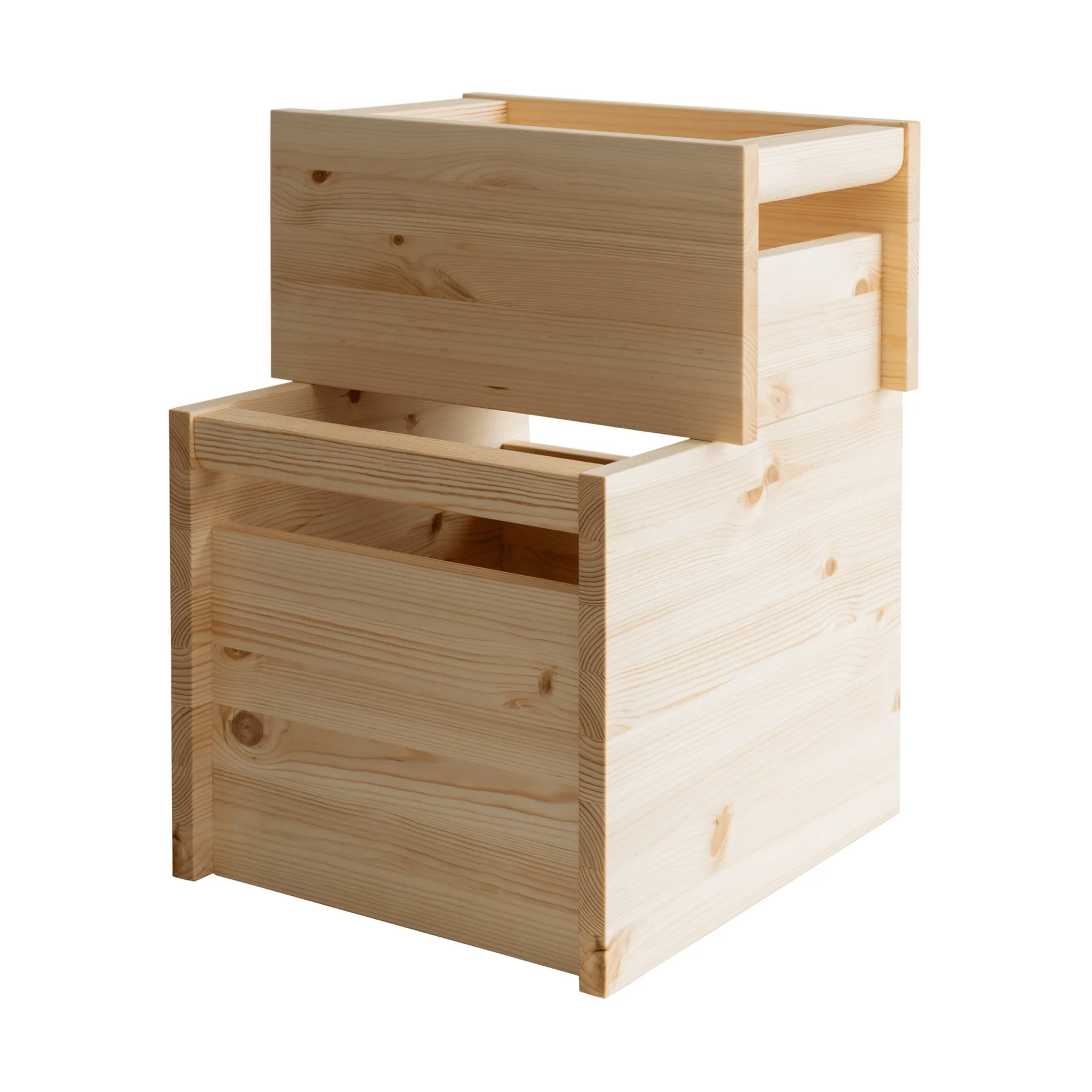 020 Koppa Crate skrzynka do przechowywania, Olejowana sosna, large 38x43x36 cm Vaarnii
