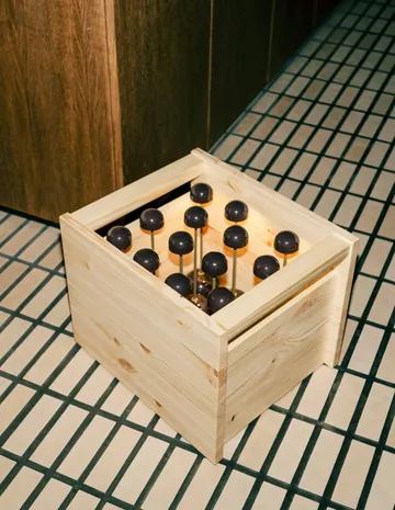 020 Koppa Crate skrzynka do przechowywania - Olejowana sosna, large 38x43x36 cm - Vaarnii