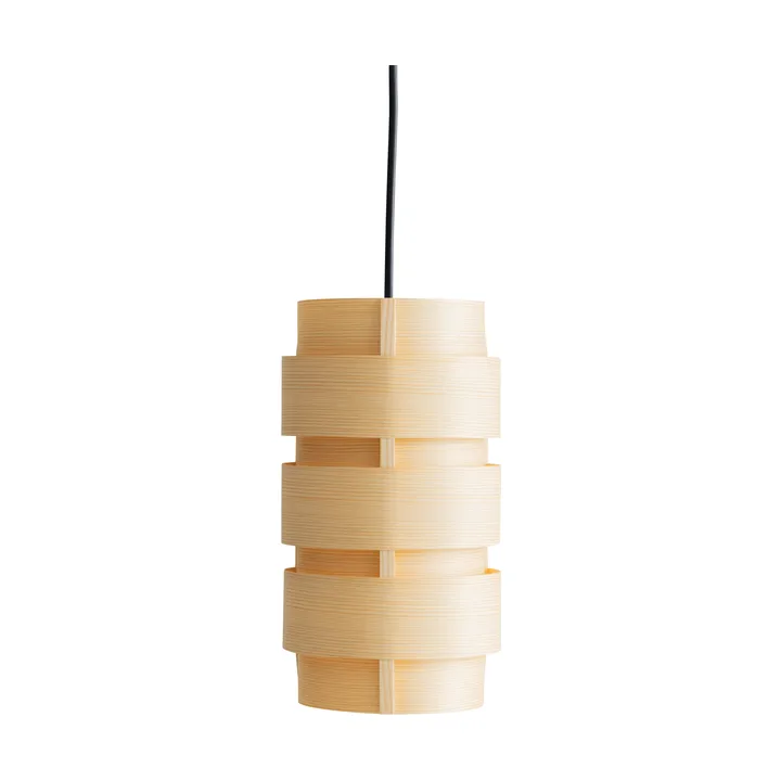 1006 Hans Pendant lampa wisząca - Sklejka sosnowa, Ø14x26 cm - Vaarnii