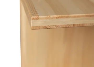 Ławka 012 Kolmio Bench - Sosna olejowana i woskowana, matowe, 227x42x45 cm - Vaarnii