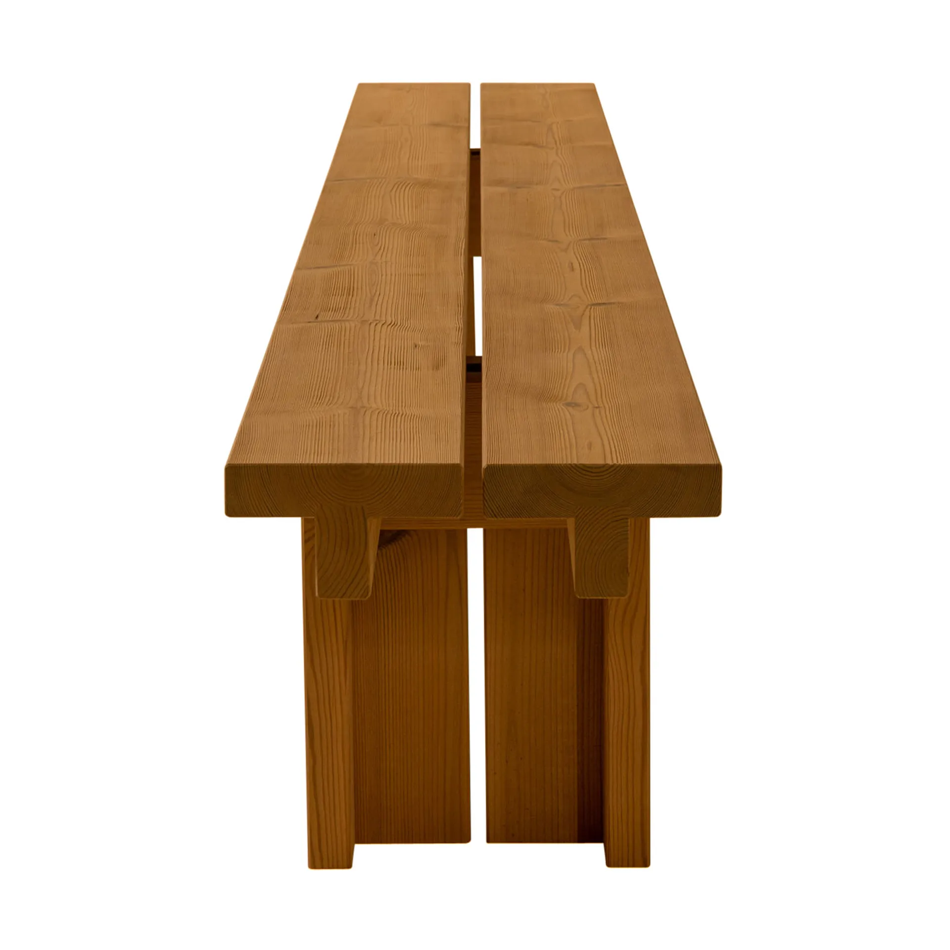 Ławka 013 Osa Outdoor Bench, Sosna termowana, 270×37×49 cm Vaarnii