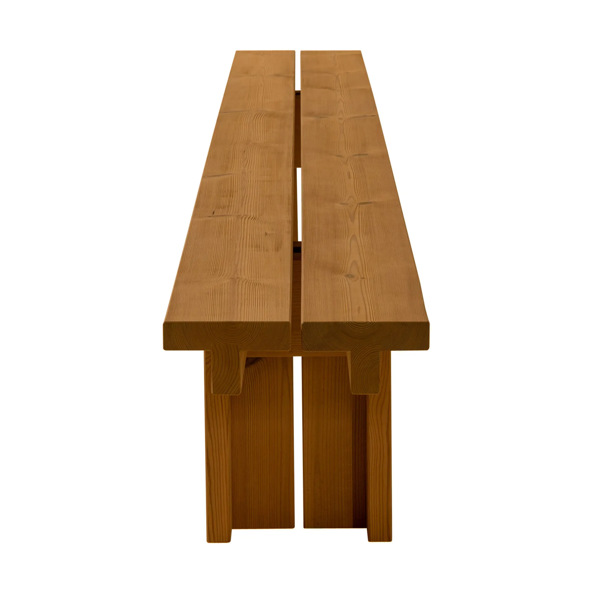 Ławka 013 Osa Outdoor Bench, Sosna termowana, 333×37×49 cm Vaarnii