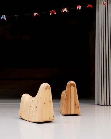 Bujak 014 Norppa Rocking Toy - Sosna olejowana i woskowana, matowe - Vaarnii