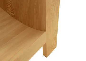 Fotel lounge 005 Lounge Chair - Sosna olejowana i woskowana, matowe - Vaarnii