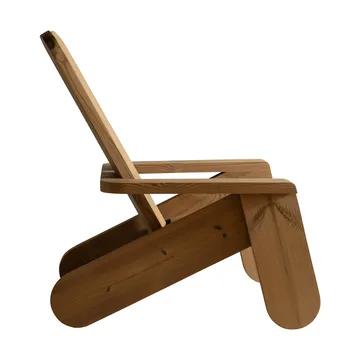 Fotel lounge 015 Peace Outdoor Lounge Chair - Sosna termowana - Vaarnii