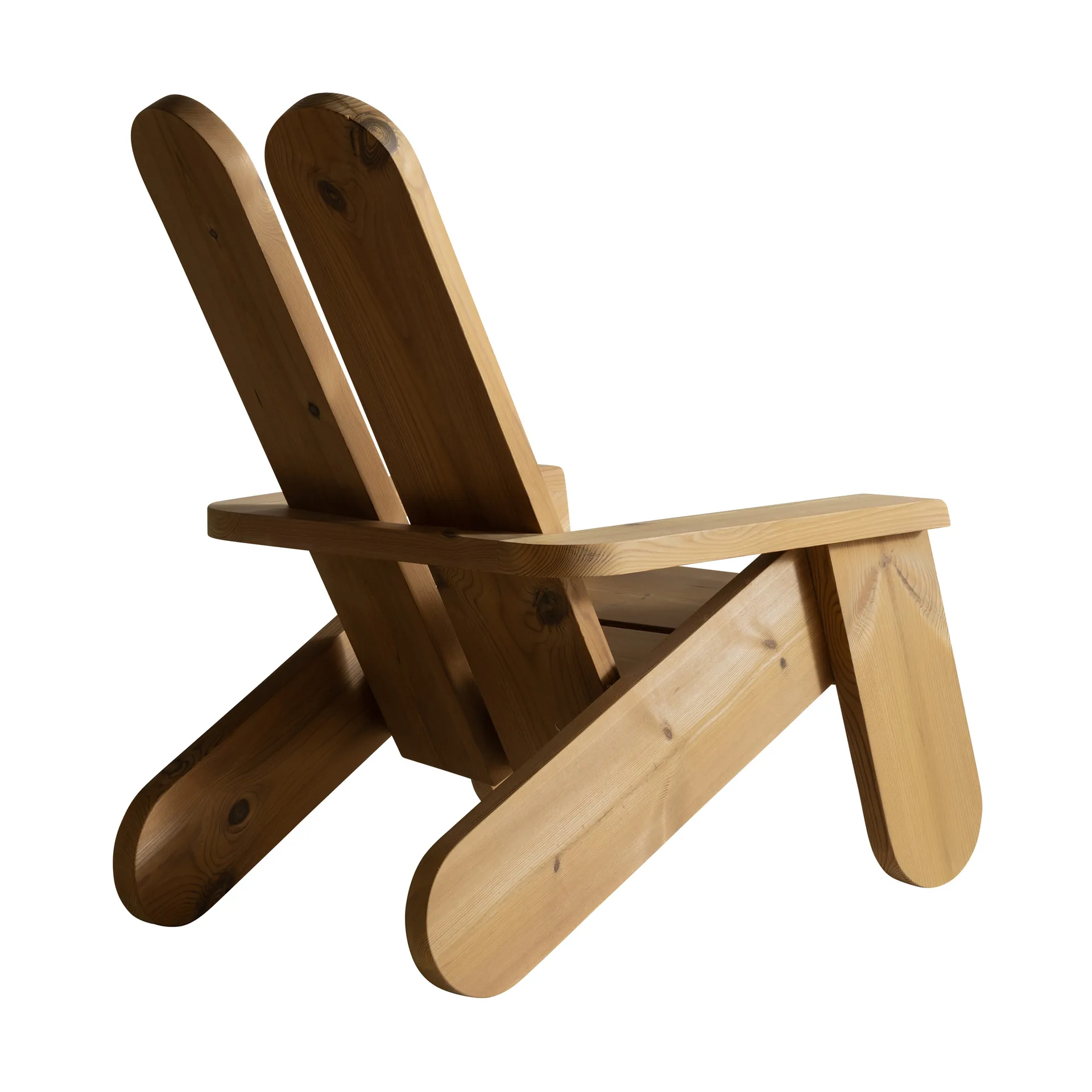 Fotel lounge 015 Peace Outdoor Lounge Chair, Sosna termowana Vaarnii