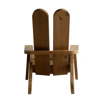 Fotel lounge 015 Peace Outdoor Lounge Chair - Sosna termowana - Vaarnii