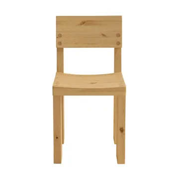 Krzesło 001 Dining Chair - Sosna olejowana i woskowana, matowe - Vaarnii